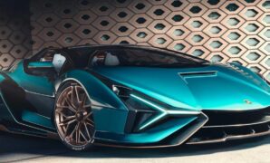 Karbon Fiber pada Eksterior Lamborghini